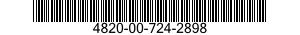 4820-00-724-2898  4820007242898 007242898