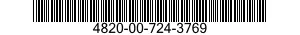 4820-00-724-3769  4820007243769 007243769
