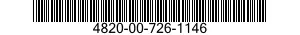 4820-00-726-1146  4820007261146 007261146