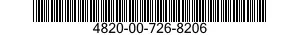 4820-00-726-8206  4820007268206 007268206