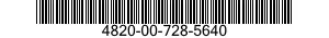 4820-00-728-5640  4820007285640 007285640