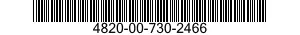 4820-00-730-2466 VALVE,CHECK 4820007302466 007302466