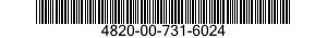 4820-00-731-6024  4820007316024 007316024