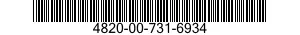 4820-00-731-6934  4820007316934 007316934