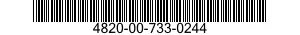 4820-00-733-0244  4820007330244 007330244