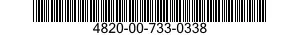 4820-00-733-0338  4820007330338 007330338