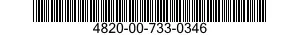 4820-00-733-0346  4820007330346 007330346