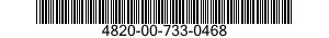 4820-00-733-0468  4820007330468 007330468