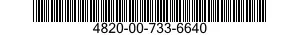 4820-00-733-6640  4820007336640 007336640