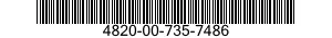 4820-00-735-7486  4820007357486 007357486