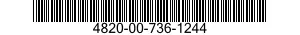 4820-00-736-1244  4820007361244 007361244