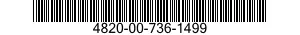 4820-00-736-1499  4820007361499 007361499