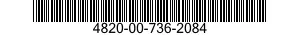 4820-00-736-2084  4820007362084 007362084