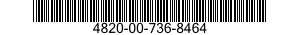 4820-00-736-8464  4820007368464 007368464
