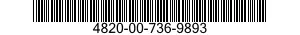 4820-00-736-9893  4820007369893 007369893