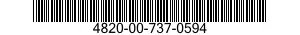 4820-00-737-0594  4820007370594 007370594