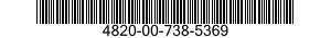 4820-00-738-5369  4820007385369 007385369