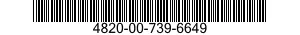 4820-00-739-6649  4820007396649 007396649