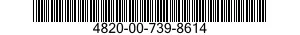 4820-00-739-8614  4820007398614 007398614