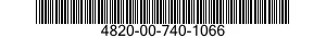 4820-00-740-1066  4820007401066 007401066
