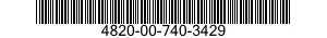 4820-00-740-3429  4820007403429 007403429