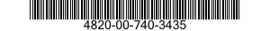 4820-00-740-3435  4820007403435 007403435