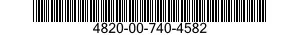 4820-00-740-4582  4820007404582 007404582