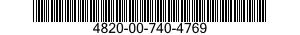 4820-00-740-4769  4820007404769 007404769