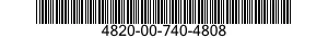 4820-00-740-4808  4820007404808 007404808