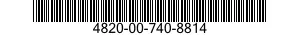 4820-00-740-8814  4820007408814 007408814