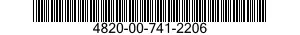 4820-00-741-2206 PUMP,RECIPROCATING 4820007412206 007412206