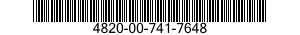 4820-00-741-7648  4820007417648 007417648