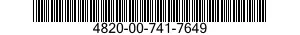 4820-00-741-7649  4820007417649 007417649