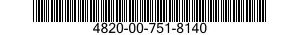4820-00-751-8140  4820007518140 007518140