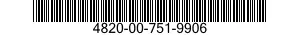4820-00-751-9906  4820007519906 007519906