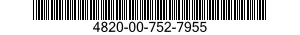 4820-00-752-7955 HEAD,SAFETY,PRESSURE RELIEF 4820007527955 007527955
