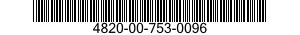 4820-00-753-0096  4820007530096 007530096