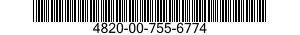 4820-00-755-6774  4820007556774 007556774