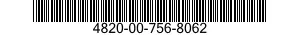 4820-00-756-8062  4820007568062 007568062