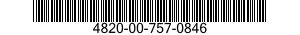 4820-00-757-0846  4820007570846 007570846