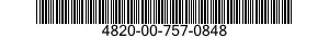4820-00-757-0848  4820007570848 007570848