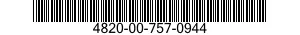 4820-00-757-0944  4820007570944 007570944