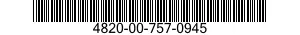 4820-00-757-0945  4820007570945 007570945