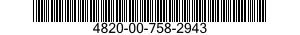 4820-00-758-2943 PARTS KIT,CHECK VALVE 4820007582943 007582943