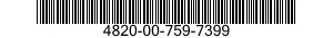 4820-00-759-7399 RETAINER,DISK,VALVE 4820007597399 007597399