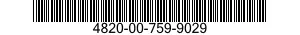 4820-00-759-9029  4820007599029 007599029