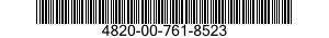 4820-00-761-8523  4820007618523 007618523