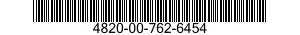 4820-00-762-6454  4820007626454 007626454