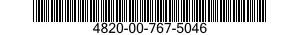 4820-00-767-5046  4820007675046 007675046