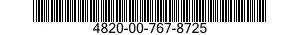 4820-00-767-8725  4820007678725 007678725